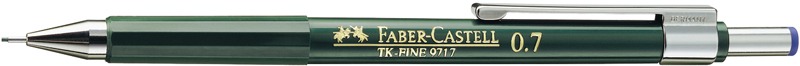 Nyomósirón 0,7 mm Faber-Castell "TK-Fine" 9717 sötétzöld