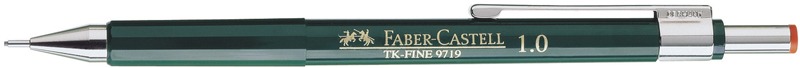 Nyomósirón 1,0 mm Faber-Castell "TK-Fine" 9719 sötétzöld