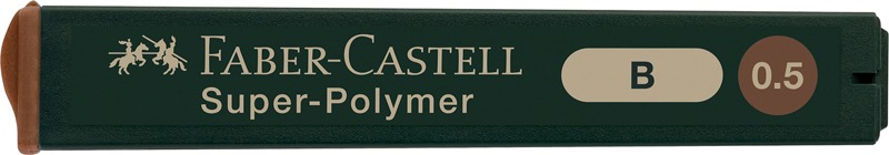 Grafitbél 0,5 mm B Faber-Castell "Super-Polymer"
