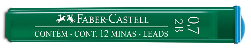 Grafitbél 0,7 mm 2B Faber-Castell "Polymer"