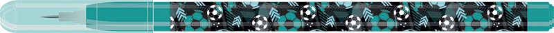 Tolóbetétes ceruza HB M&G "Football"
