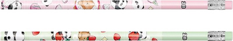 Grafitceruza 2B h&aacute;romsz&ouml;g test, rad&iacute;ros M&G "Bear in the Area"