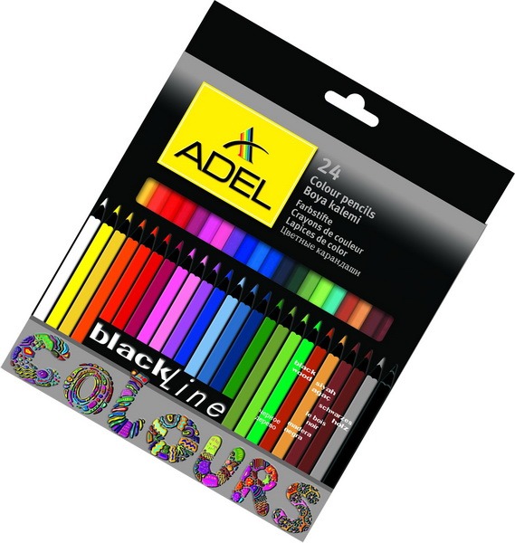 Ceruza színes ADEL 24-es
