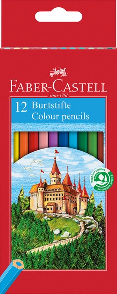 Színesceruza készlet Faber-Castell "Classic" 12 szín