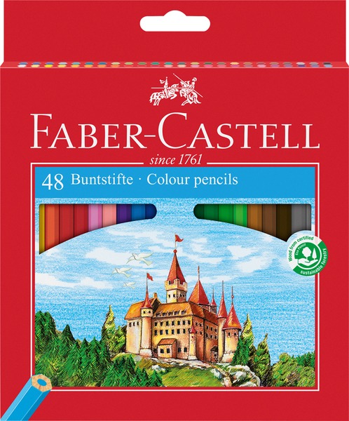 Színesceruza készlet Faber-Castell "Classic" 48 szín