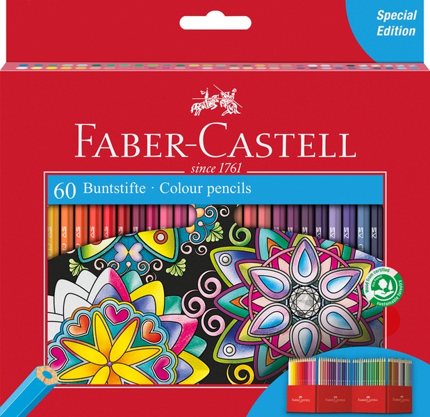 Színesceruza készlet Faber-Castell "Classic" 60 szín