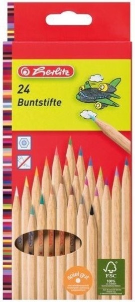 Színesceruza készlet Herlitz 24 szín