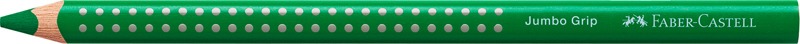 Színesceruza háromszög test, vastag Faber-Castell "Jumbo Grip" zöld