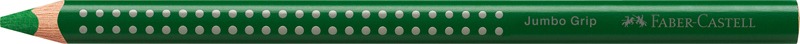 Színesceruza háromszög test, vastag Faber-Castell "Jumbo Grip" sötétzöld