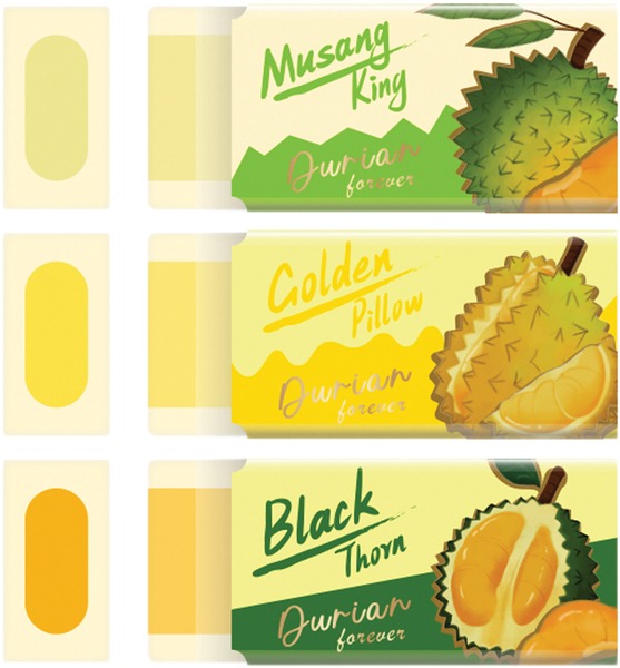 Rad&iacute;r, illatos M&G "Durian" vegyes sz&iacute;nek