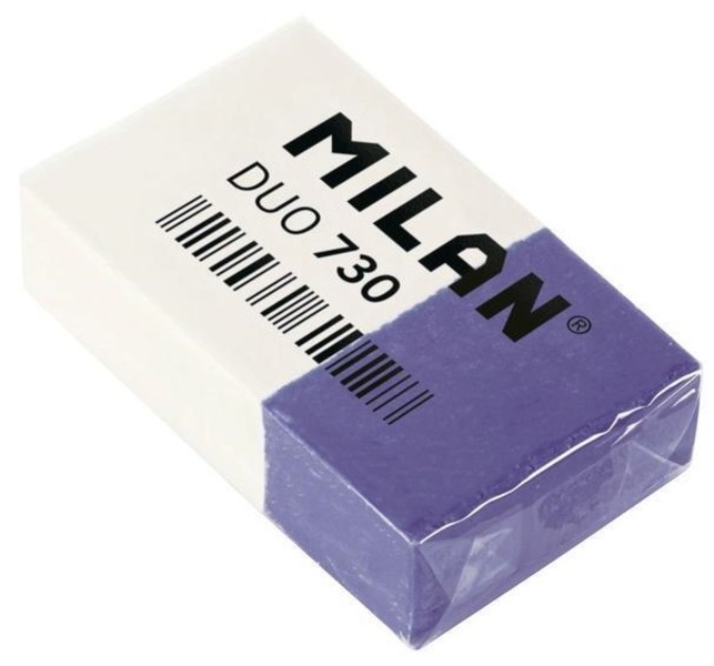 Radír Milan 730 "Duo"