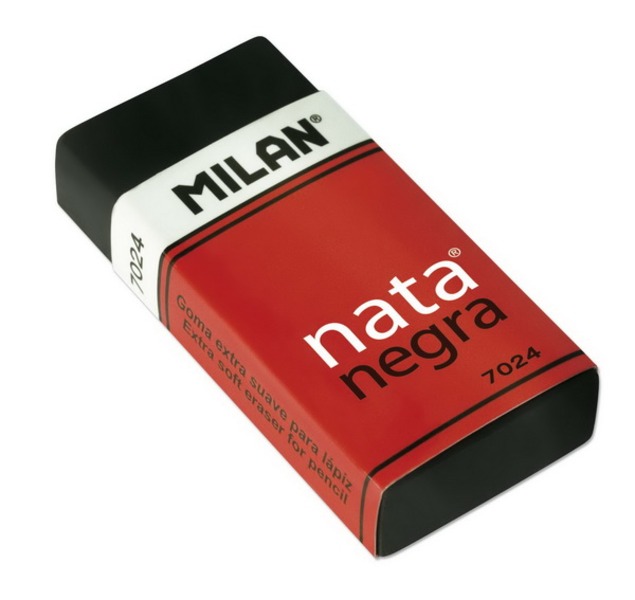 Radír Milan 7024 "Nata" Negra