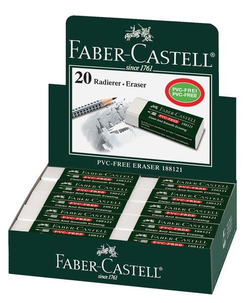 Radír, PVC mentes Faber-Castell
