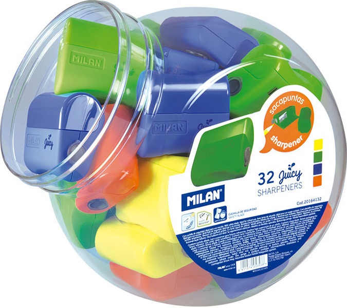 Hegyező 1 lyukú, tartályos Milan "Juicy"