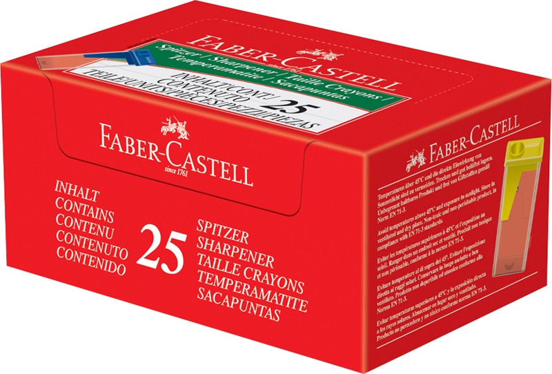 Hegyező 1 lyukú, tartályos Faber-Castell vegyes színek