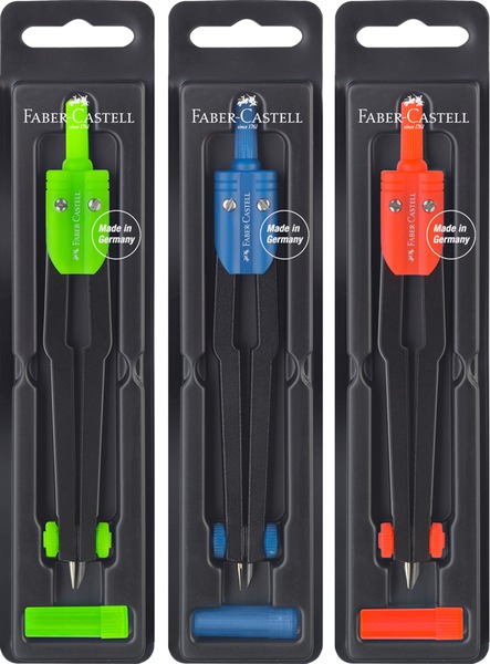 Körző készlet 2 db-os Faber-Castell