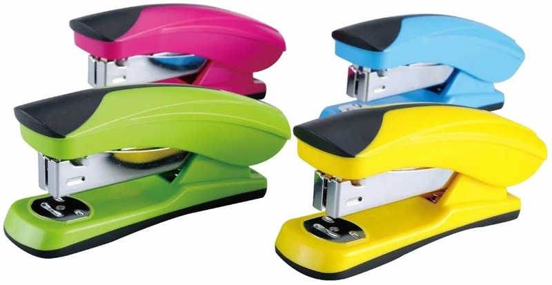 Tűzőgép 20 lap 24/6, 26/6 M&G "Color Fashion" vegyes színek