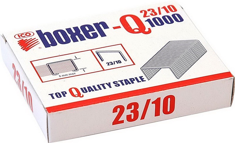 Tűzőkapocs 23/10 BOXER-Q
