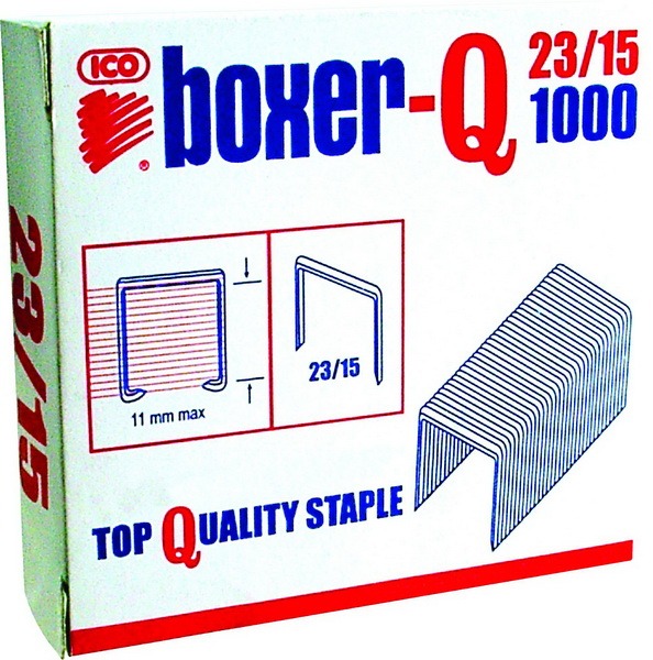 Tűzőkapocs 23/15 BOXER-Q