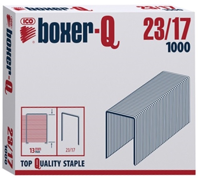 Tűzőkapocs 23/17 BOXER-Q