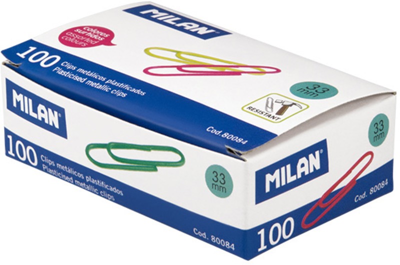 Gemkapocs 33 mm Milan színes