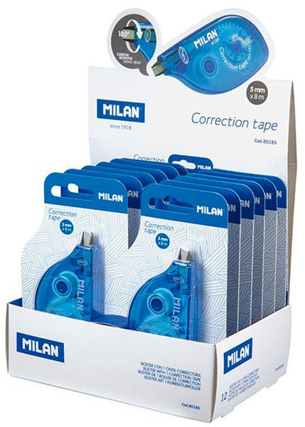Hibajavító roller 5 mm x 8 m Milan kék