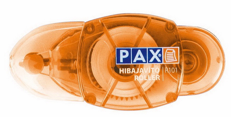 Hibajavító roller 5 mm x 5 m Pax R101 "Color" narancs