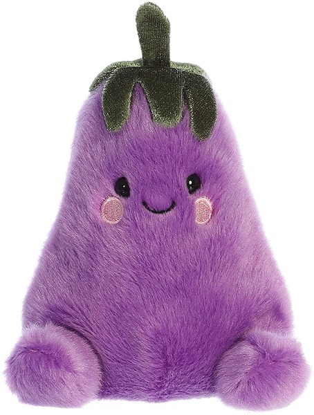 Plüss figura 13 cm Aurora "Palm Pals" padlizsán