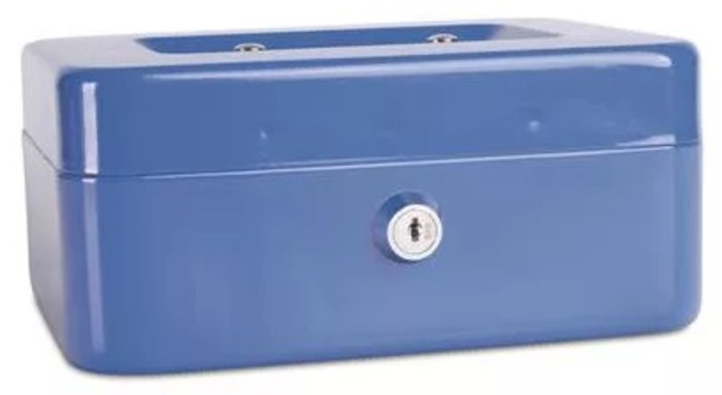 Pénzkazetta Donau 8" kék