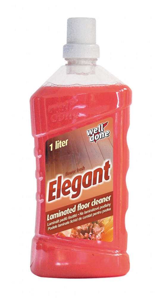 Padlóápoló 1 l laminált padló és pvc Well Done "Elegant"