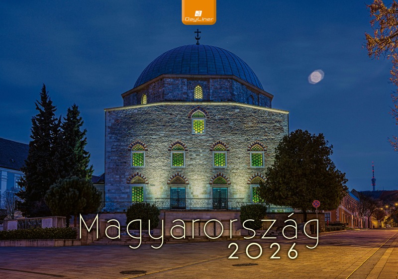 Falinaptár 34x48,5 cm spirálozott DayLiner "Magyarország"
