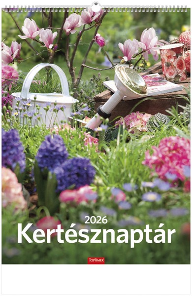 Falinaptár 31x42 cm spirálozott TopTimer "Kertésznaptár"