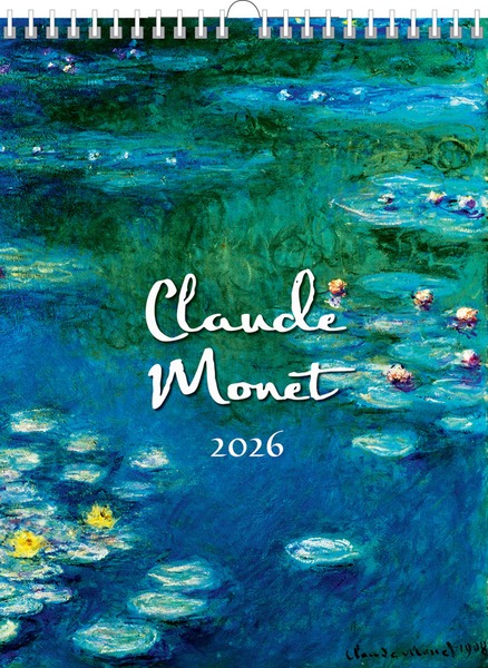 Falinaptár 42x56 cm spirálozott SG "Claude Monet"