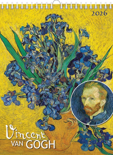 Falinaptár 42x56 cm spirálozott SG "Vincent van Gogh"