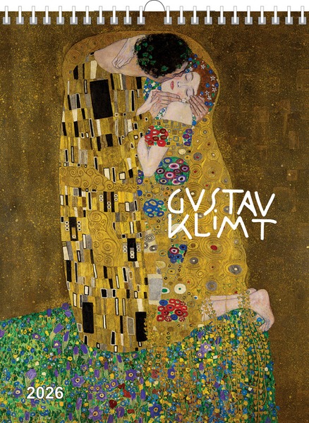 Falinaptár 42x56 cm spirálozott SG "Gustav Klimt"