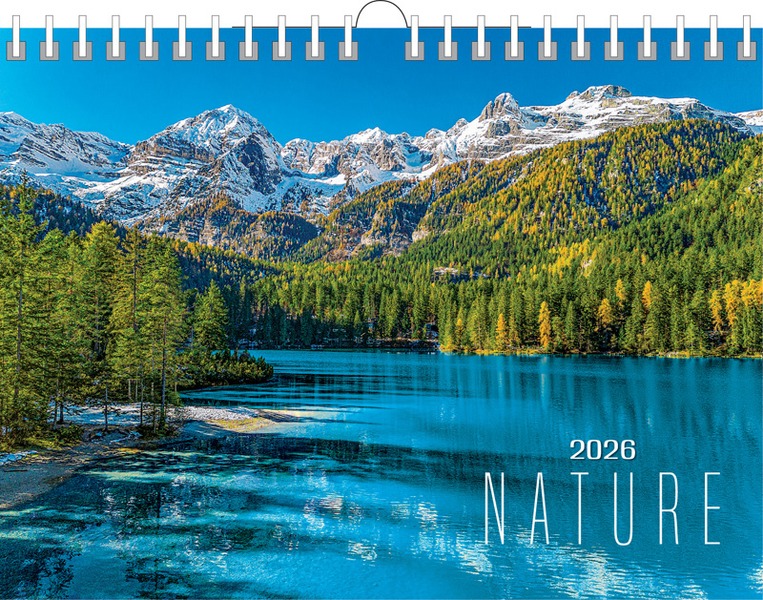 Falinaptár 56x42 cm spirálozott SG "Nature"