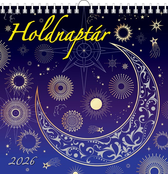 Falinaptár 30x60 cm spirálozott SG "Holdnaptár"