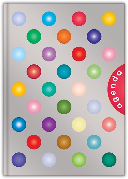 Határidőnapló A/5 napi DayLiner "Colors" Magic