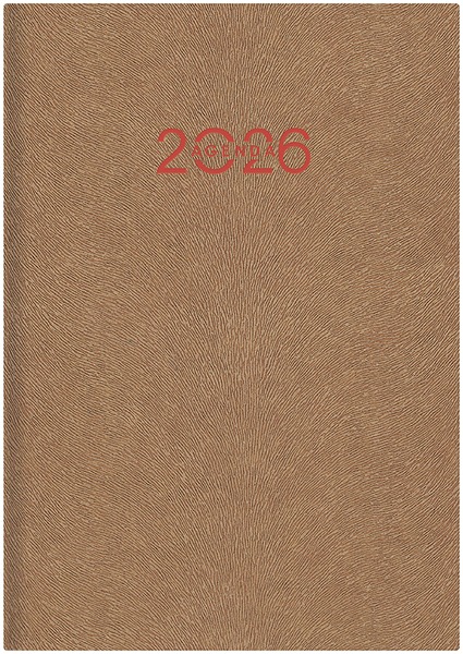 Határidőnapló A/5 napi DayLiner "Animal" Gazelle okker