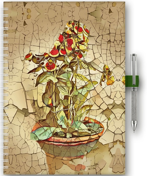 Határidőnapló A/5 heti DayLiner "InSpiral" Bloom