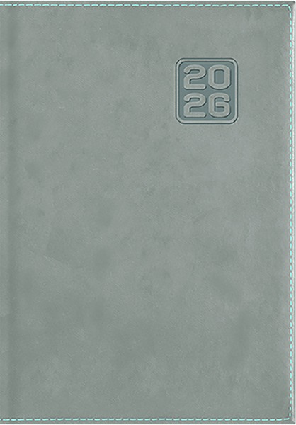 Határidőnapló B/6 heti DayLiner "Square" szürke