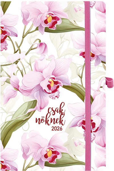 Határidőnapló A/5 heti TopTimer "Csak nőknek" orchidea