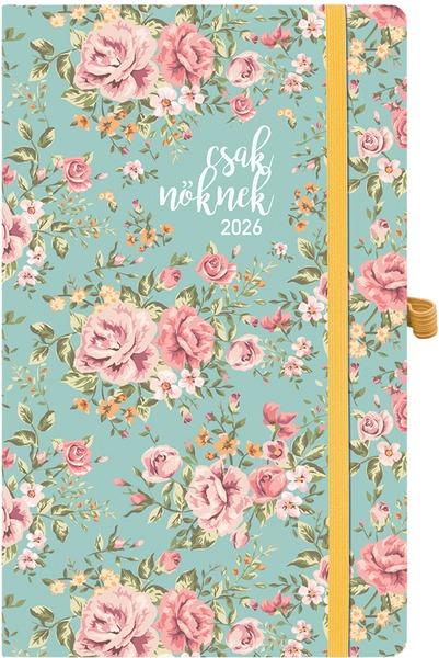 Határidőnapló A/5 heti TopTimer "Csak nőknek" romantik