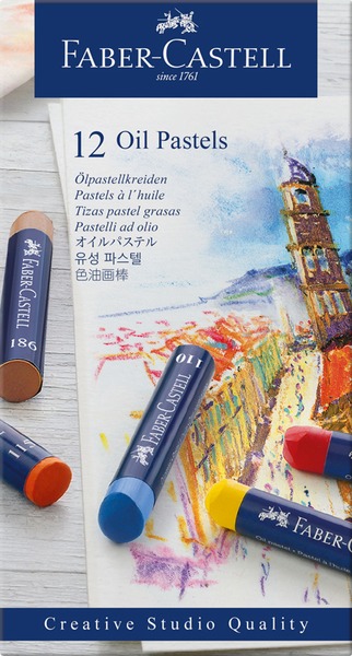 Olajpasztell Faber-Castell 12 szín
