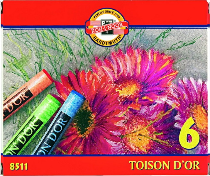 Porpasztell Koh-i-Noor "Toison D'or" 6 szín