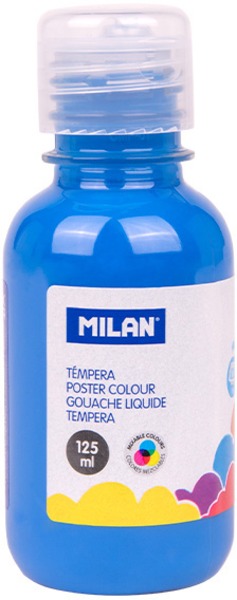 Tempera 125 ml Milan világoskék