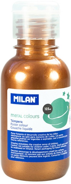 Tempera 125 ml Milan metál réz