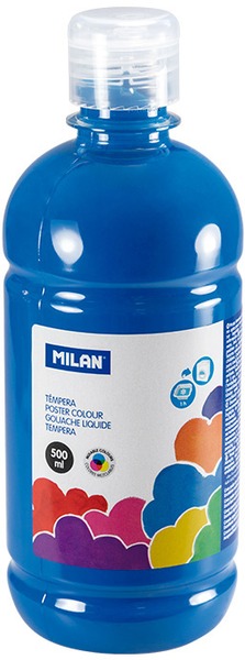 Tempera 500 ml Milan világoskék