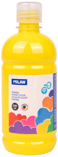Tempera 500 ml Milan napsárga