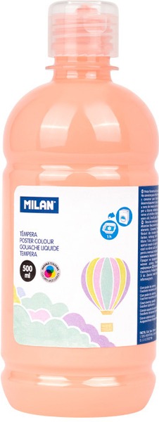 Tempera 500 ml Milan pasztell barack